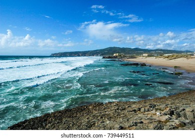  Praia do Guincho is a popular Atlantic beach located on Portugal's Estoril coast