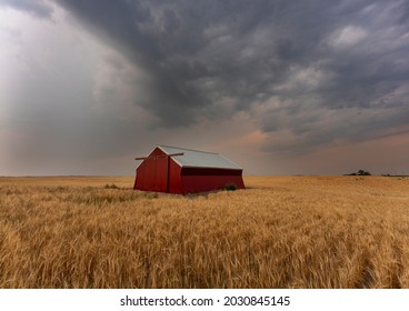 Prairie Storm Canada In Saskatchewan Summer Clouds