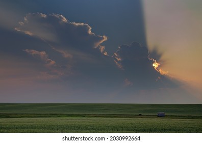 Prairie Storm Canada In Saskatchewan Summer Clouds