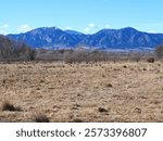 Prairies and South Boulder peak, Bear peak, adn green mountain, Boulder, Colorado