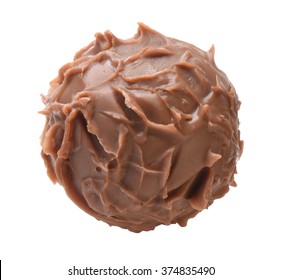 Praline Truffle Isolated