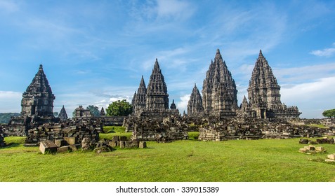 Prambanan temple near Yogyakarta on Java island, Indonesia - Powered by Shutterstock