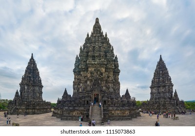 Prambanan Temple Panoramic View