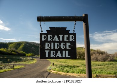 Prater Ridge Trail Sign in Mesa Verde National Park