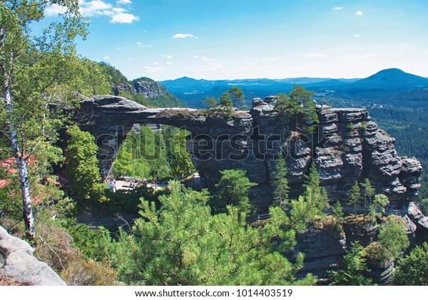 Pravcicka Brana Ceske Svycarsko National Park Stock Photo Edit Now 1014403519