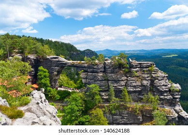 Pravcicka Brana At Czech Switzerland