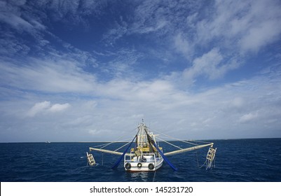 Prawn Fishing Trawler Gulf Of Carpentaria Australia