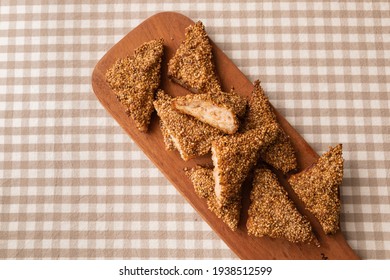 Prawn Toast, Shrimp Toast With Sesame