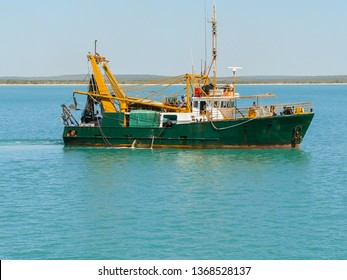 Prawn Trawler In The Gulf Of Carpentaria, Australia