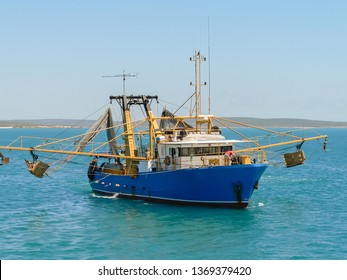 Prawn Trawler In The Gulf Of Carpentaria, Australia