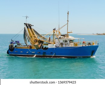 Prawn Trawler In The Gulf Of Carpentaria, Australia