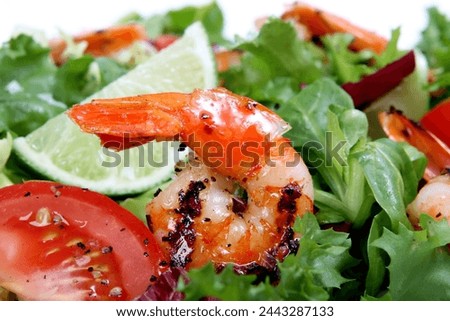 Prawns Asian, Barbecue, Barbeque image.