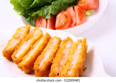 Prawns Cutlet; Japanese Food
