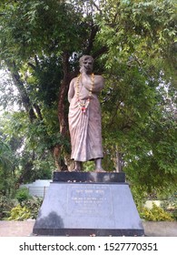 Prayagraj, Uttar Pradesh/India- October 10 2019: Statue Of A Freedom Fighter- Chandrashekhar Azad. Struggle Of Independence In India.