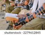 Prayer at the end of an IDF journey