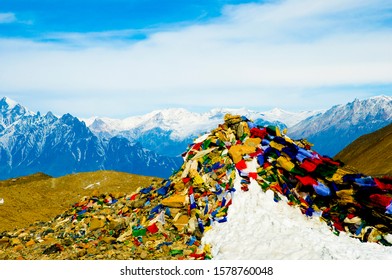 Prayer Flags - Thorong La Pass - Nepal