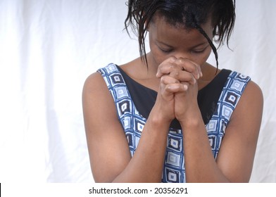 Praying African Model