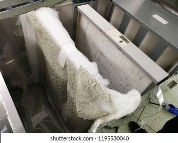 Pre Filter Medium Filter And HEPA Filter Of Vacuum Cleaners For Air Duct Cleaning.