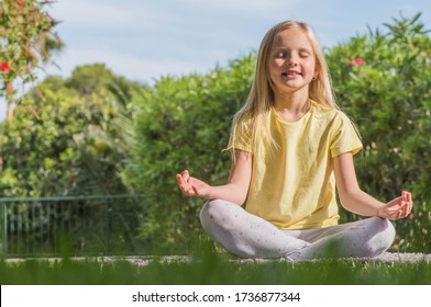 Pre Teen Girl Practicing Gymnastics Home Stock Photo 1736877344 ...