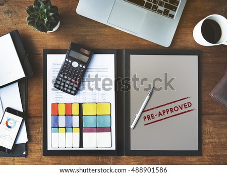 Pre-Approved Choice Mark Selection Status Option Concept