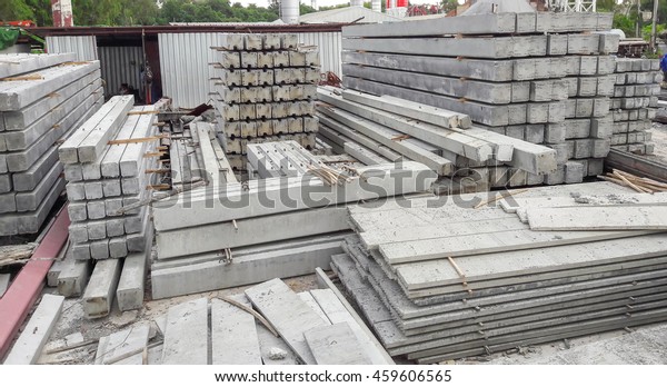 Precast Concrete Cement Slab Floor Concrete Stock Photo Edit Now
