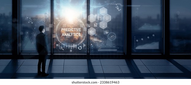 Predictive analytics, data visualization, business forecasting concept. Businessman planning and make decision with data driven and data analytics for continuous improvement and business development.  - Powered by Shutterstock - Get 15% off with code: PIKWIZARD15
