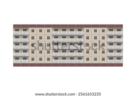 Similar – Image, Stock Photo Prefabricated balcony