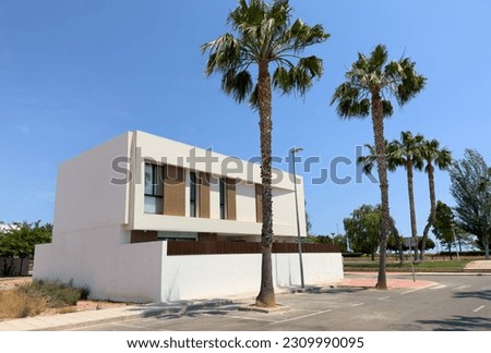 Similar – Image, Stock Photo prefabricated building