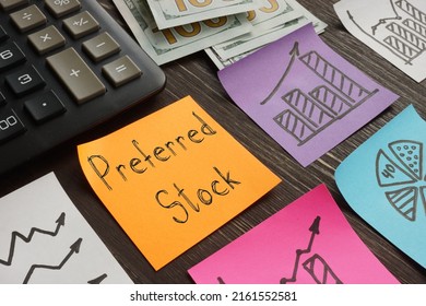 Preferred Stock Is Shown Using A Text