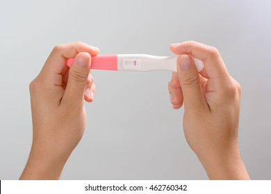 Pregnancy Test Showing A Negative Result