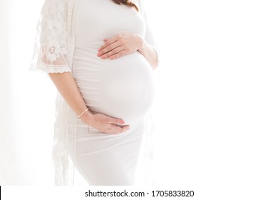 Pregnant Mother Belly Maternity Photography