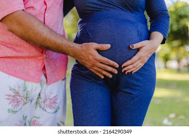 Pregnant Woman In Late Pregnancy