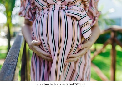 Pregnant Woman In Late Pregnancy