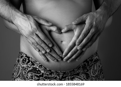 Schwangere/Schwangerschaft/Bauch, Nahaufnahme