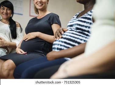 Pregnant Women In A Class