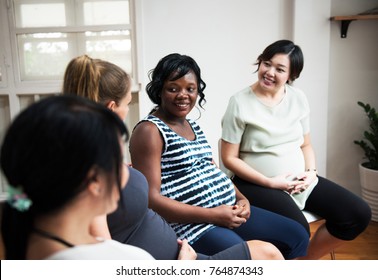 Pregnant Women In A Class