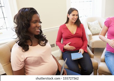 Pregnant Women Meeting At Ante Natal Class