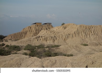The pre-Hispanic archaeological site of Tucume, near Chiclayo, Peru