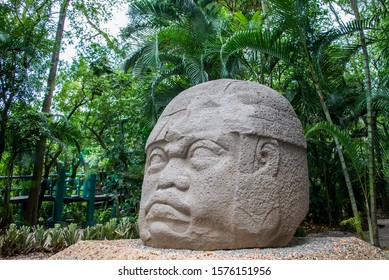 Pre-Hispanic Olmec Head For Sale Tabasco Mexico