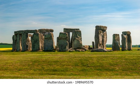 prehistoric stonehenge in United Kingdom