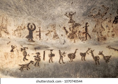 prehistoric wall paintings of Magura Cave, Bulgaria
