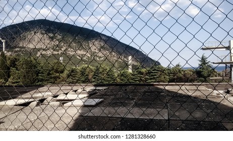 Prekrasaya Mountain Ayu-Dag. It Is In Crimea In The Camp Artek.