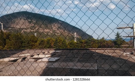 Prekrasaya Mountain Ayu-Dag. It Is In Crimea In The Camp Artek.