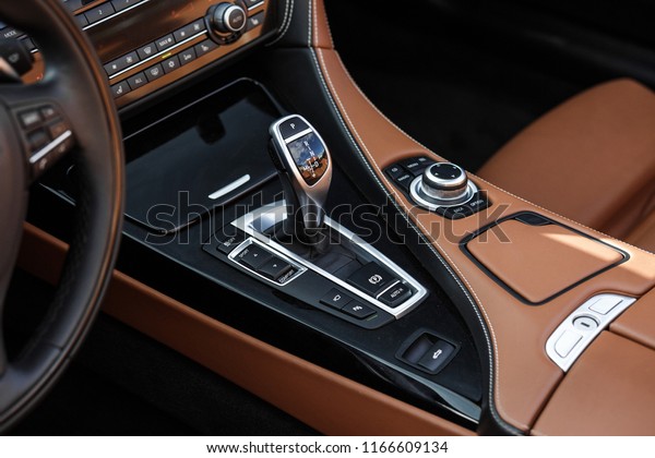 Premium Car Interior Brown Color Stock Photo Edit Now
