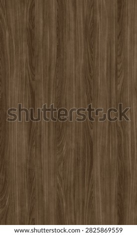 A premium, high-resolution digital design of a dark natural wood texture featuring a rich vertical grain with fluid, sweeping cathedral arches and refined linear detailing. The elegant, matte-finish surface displays a moody, sophisticated color palette of deep espresso, dark walnut, cocoa brown, and warm roasted chestnut undertones, beautifully replicating a high-end American walnut, smoked oak, or dark teak timber panel. Captured or rendered as a flawless flat-lay background swatch with completely even illumination, this commercial graphic asset is exceptionally versatile—perfectly optimized for luxury furniture laminate sheets, dark wood-patterned wallpaper printing, rich drapery and curtain textile designs, and high-definition material surface mapping for 3D interior architectural renderings.
