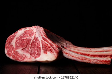 Premium Marble Fresh Red Rib Beef Meat For Tomahawk Steaks