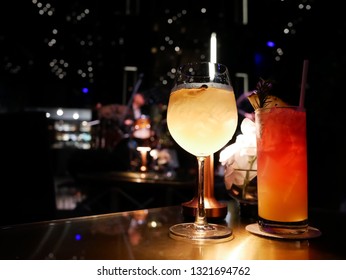 Premium Mocktail In High Class Pub And Restaurant