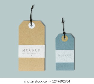 Premium Quality Clothing Label Mockup