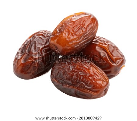 Premium Seedless Dates Isolated On A Pure White Ba Isolated On White Background
