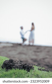 A pre-nuptial photo of a couple at the beach of Misamis Occidental
